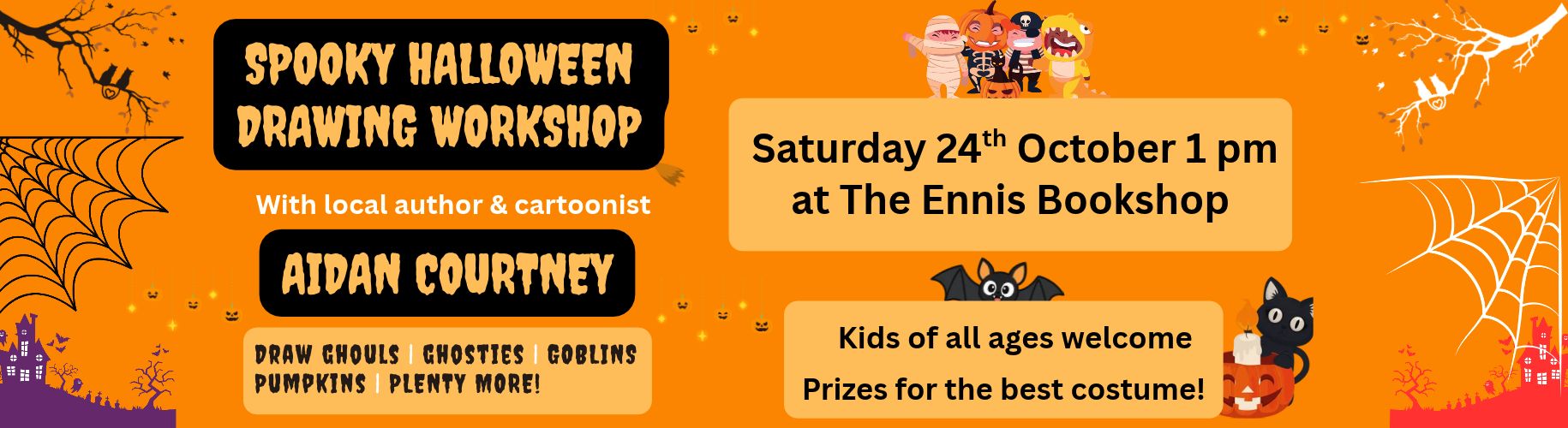 Halloween Drawing Workshop